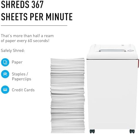 Cross cut centralized office paper shredder — photo 3