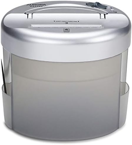 Four sheet desktop cross cut shredder — photo 5