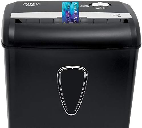 Eight sheet cross cut shredder with classic basket — photo 5