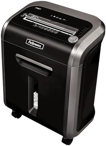 Silver jam proof heavy duty crosscut shredder