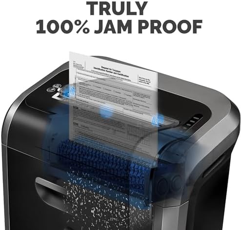 Silver jam proof heavy duty crosscut shredder — photo 3