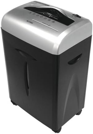 Professional crosscut shredder with pullout basket