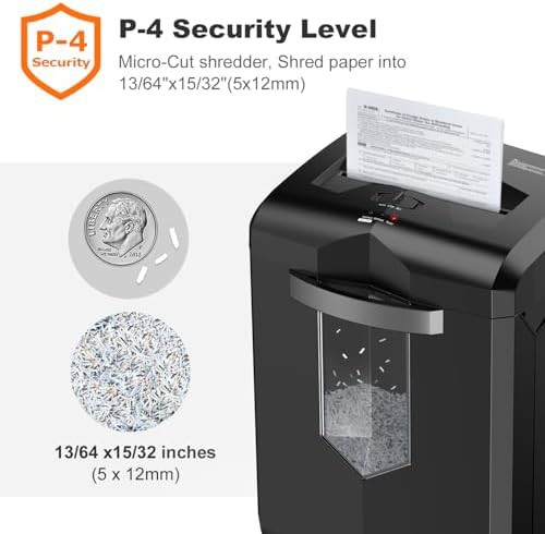 Micro cut shredder with 60 minute run time — photo 3