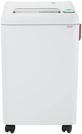 Strip cut centralized shredder with 20 gallon bin