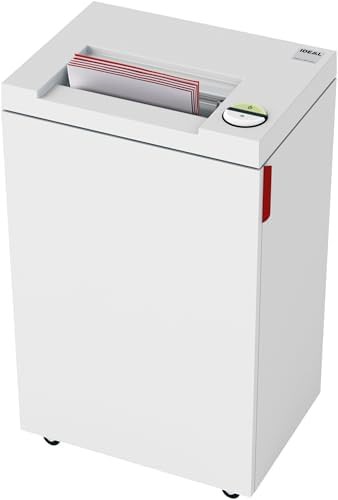 Commercial cross cut deskside paper shredder