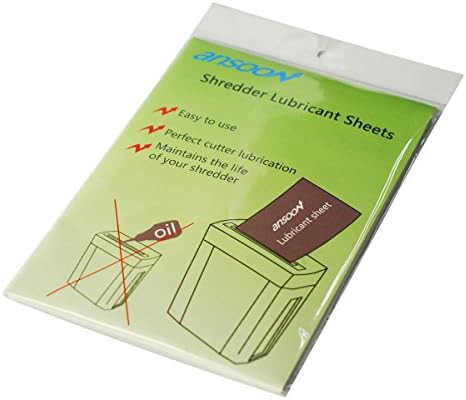 Lubricant oil sheets for paper shredders — photo 5