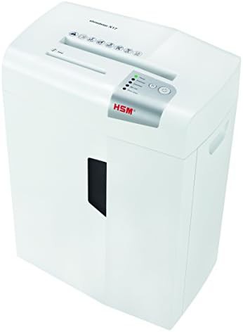 White 17 sheet cross cut shredder