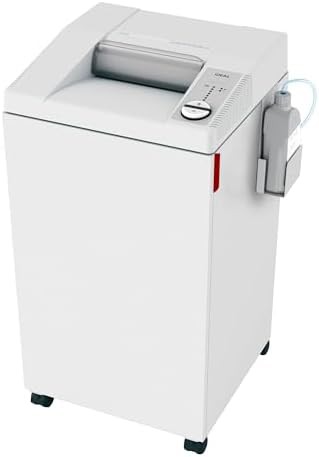 Centralized cross cut shredder with automatic oiler