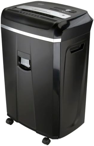 High capacity 20 sheet crosscut shredder