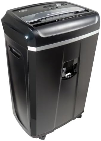 High capacity 20 sheet crosscut shredder — photo 3