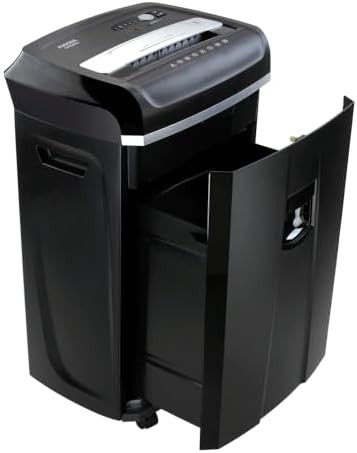 High capacity 20 sheet crosscut shredder — photo 4