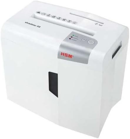 White shredstar cross cut home shredder