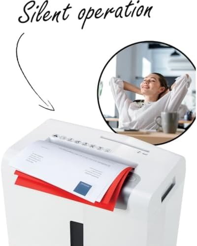 White shredstar cross cut home shredder — photo 5