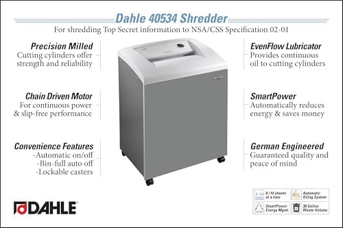 Continuous run high security shredder — photo 5