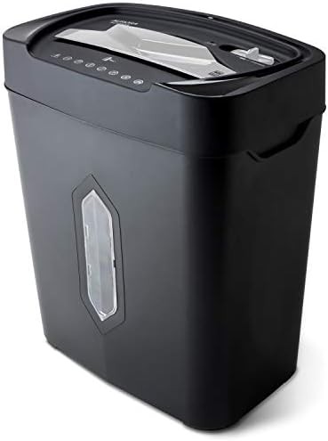 Anti jam twelve sheet crosscut shredder five gallon
