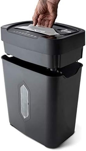 Anti jam twelve sheet crosscut shredder five gallon — photo 4