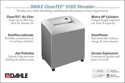 Micro cut shredder with air filter — photo 5