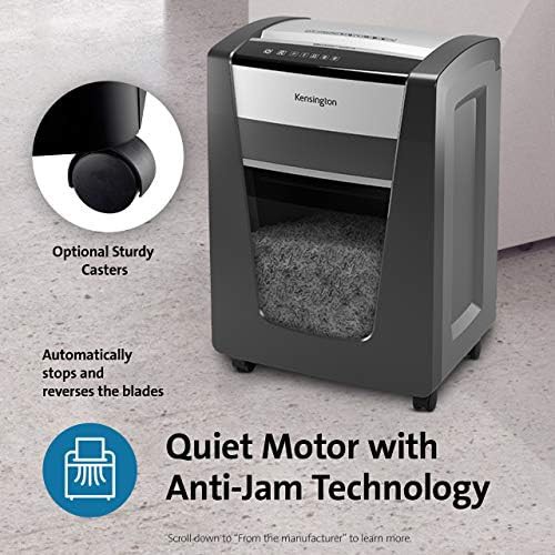 Quiet micro cut anti jam shredder — photo 3