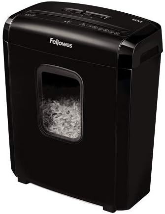 Micro cut six sheet desktop shredder