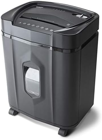 Crosscut shredder with five gallon pullout basket