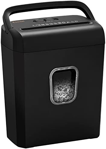 Six sheet micro cut home shredder