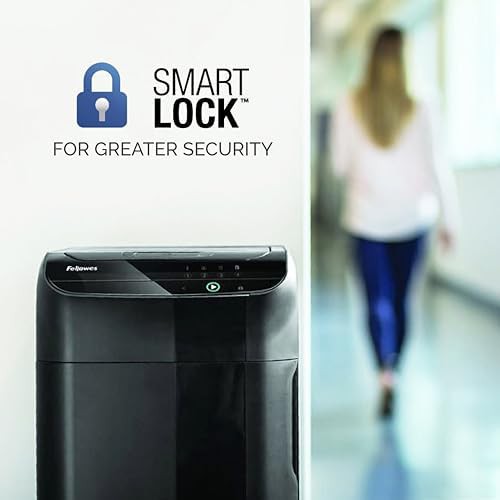 Black auto feed micro cut shredder — photo 4
