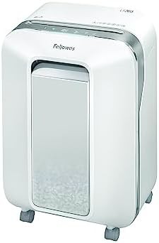White anti jam micro cut shredder