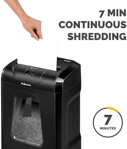 Home office micro cut paper shredder — photo 4