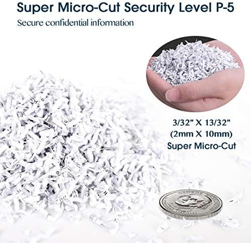 White high capacity micro cut shredder — photo 5