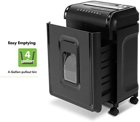 Anti jam crosscut shredder four gallon pullout — photo 4