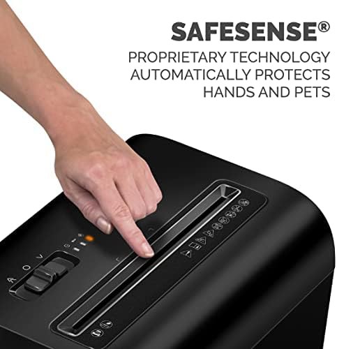 Deskside cross cut shredder with safety sensor — photo 3
