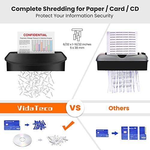 Anti jam 14 sheet cross cut shredder — photo 3