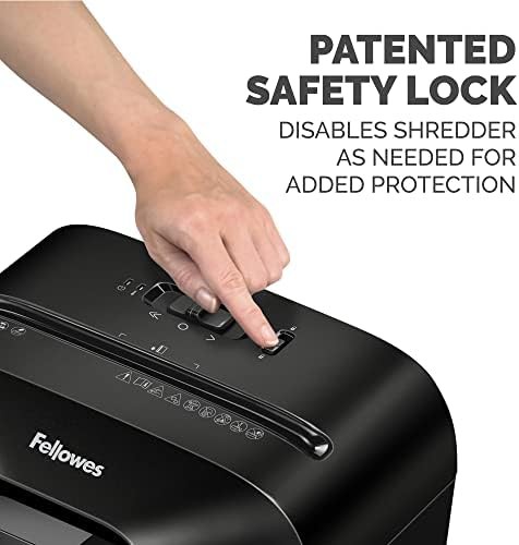 Blue micro cut home office paper shredder — photo 3