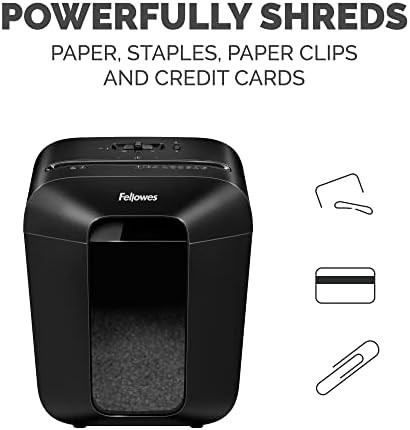 Blue micro cut home office paper shredder — photo 5