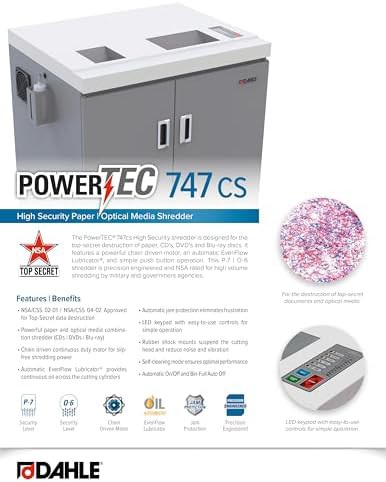 High security paper and media shredder — photo 4