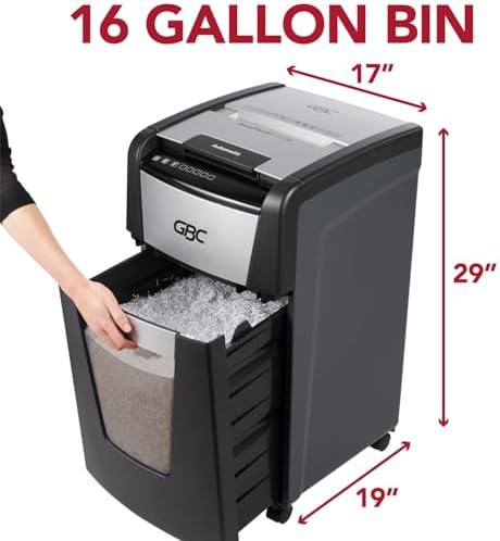 Large Capacity Micro Cut Office Shredder — photo 5