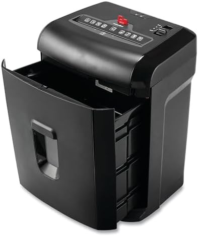 Ten sheet cross cut shredder with lockout — photo 5