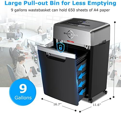 High capacity cross cut shredder for cds — photo 4