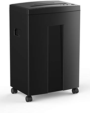 Black ten sheet micro cut shredder