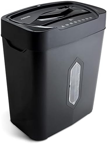 Twelve sheet crosscut shredder with overheat protection