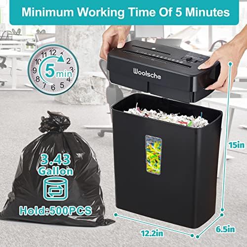 Ten sheet cross cut manual shredder — photo 5