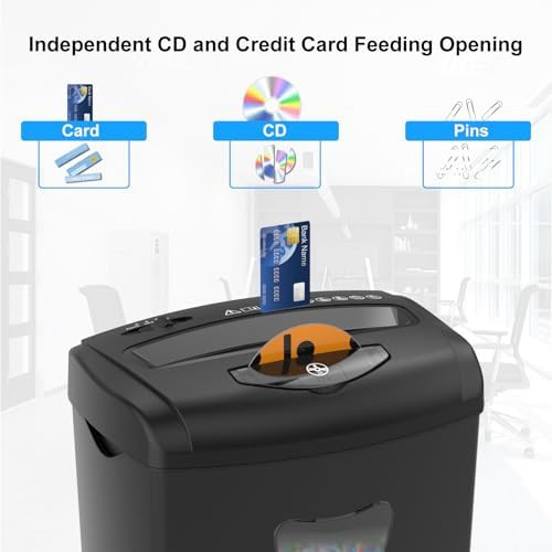 Twelve sheet heavy duty cross cut shredder — photo 3