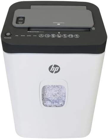 Micro cut shredder with 150 sheet tray