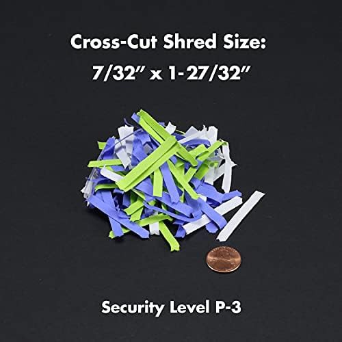 Desktop style 4 sheet cross cut shredder — photo 3