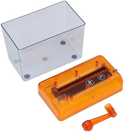 Orange manual cross cut hand shredder — photo 5