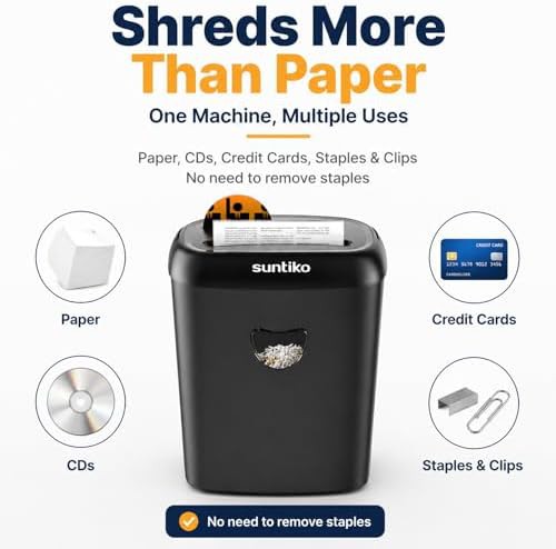 Cross cut shredder with CD and DVD slot — photo 5