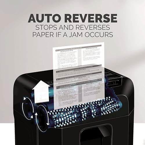 Micro cut auto feed office shredder — photo 3