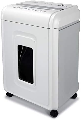 Micro cut shredder with 7 gallon bin — photo 3