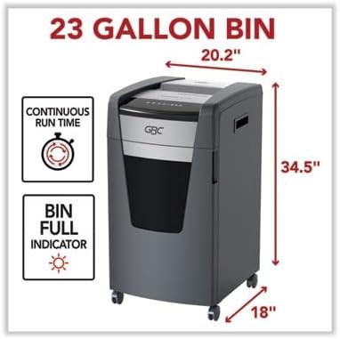 Anti Jam Continuous Run Micro Cut Shredder — photo 4