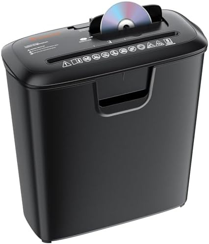 Strip cut shredder for cards and discs